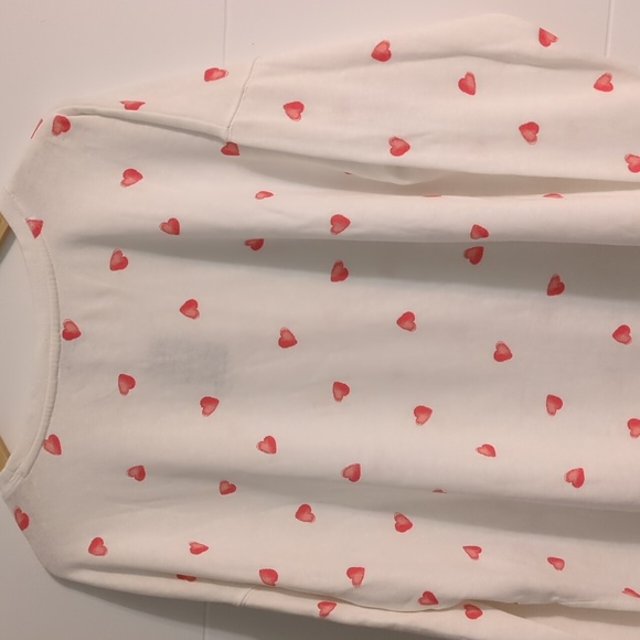 Lucky Brand hearts print long sleeve tee - Picture 7 of 8